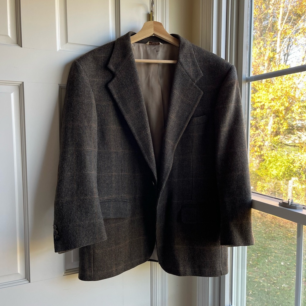 Classic Blazer in Dark Brown